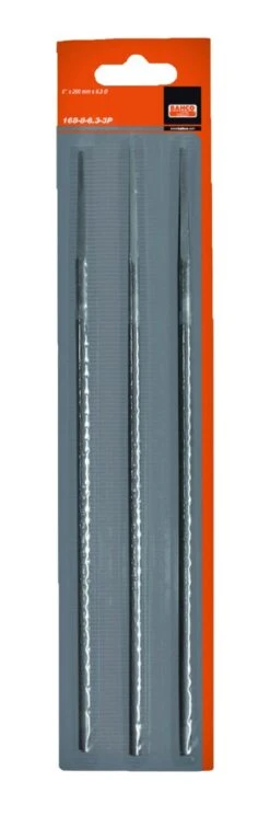 Bahco Teräketjuviila 3 Kpl