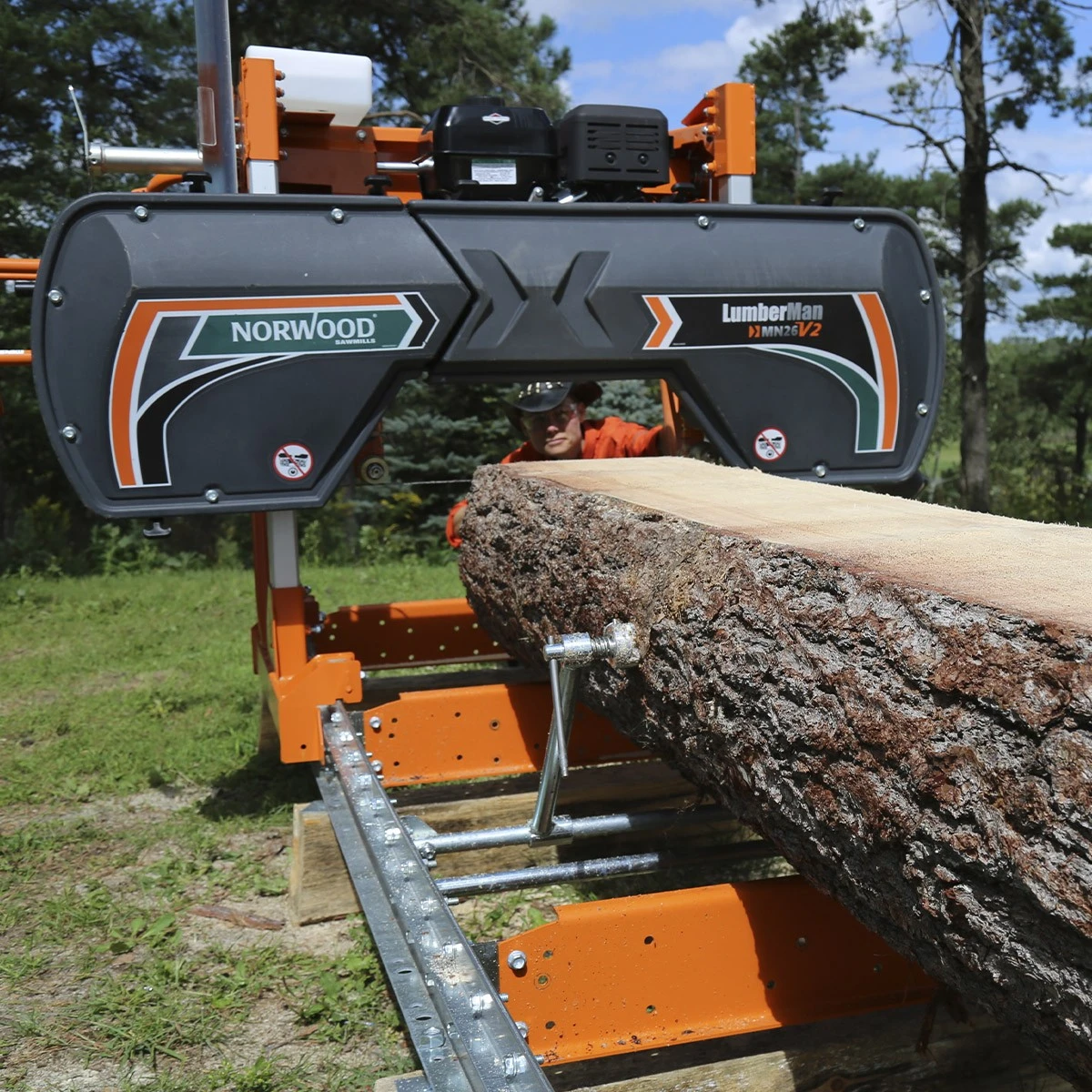 Norwood LumberMan MN27 Tukkivannesaha 9 Norwood LumberMan MN27 Tukkivannesaha - Image 7