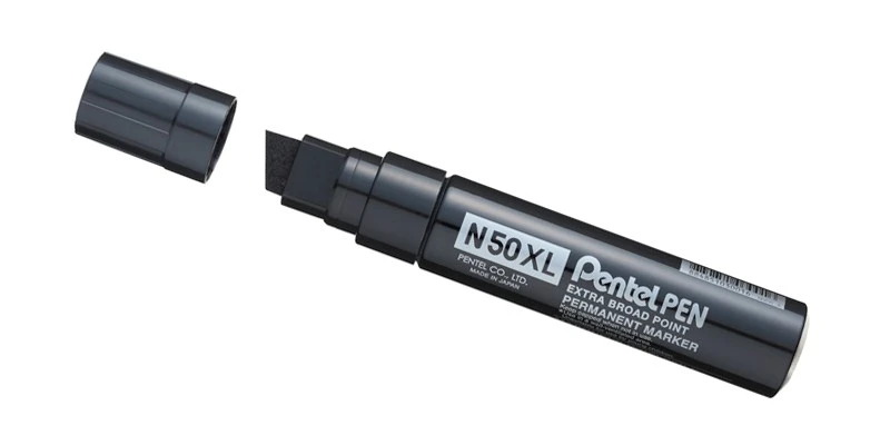 Pentel Jumbo N50XL, Musta 3 Pentel Jumbo N50XL, Musta